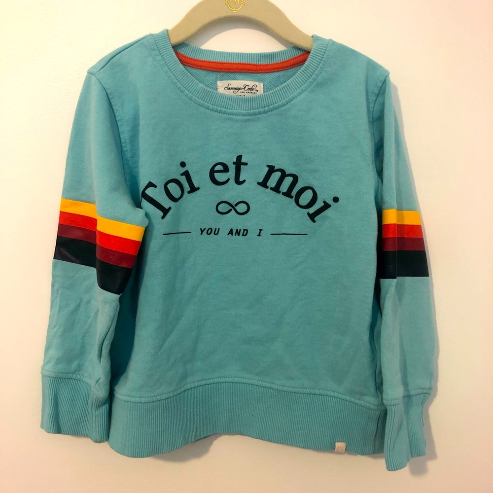 Sovereign Code Girls sweatshirt, size 6X
